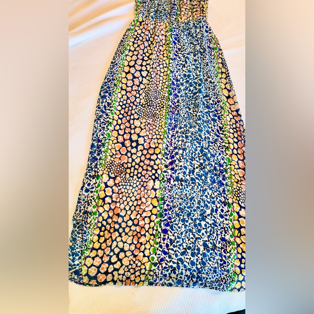 HD IN PARIS Anthropologie Mayacamas Multicolor Beaded Maxi Dress - Picture 9 of 16